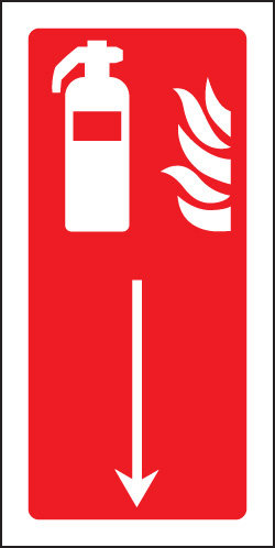 Extinguisher Down Sign