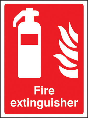 Fire Extinguisher Safety Sign
