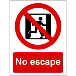 Fire Escape Door Signs