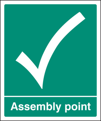  Assembly Point Signs