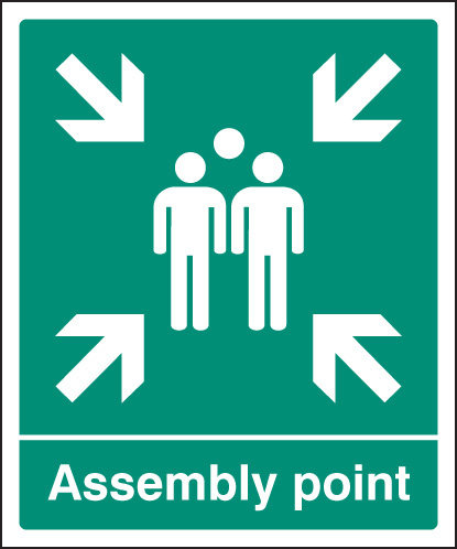 Assembly Point EEC Sign