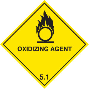 Oxidising Agent Diamond Sign