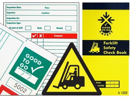Good To Go Safety Forklift Check Book