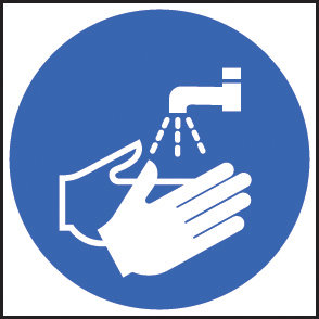 Wash Hands Symbol Sign