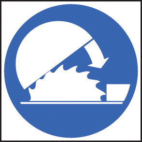 Adjustable Guards Symbol Sign