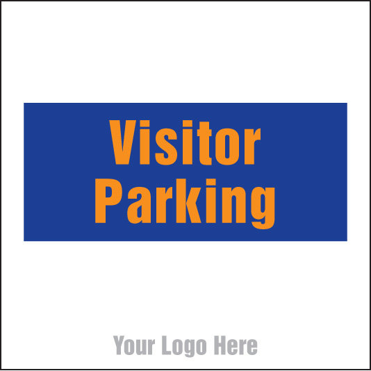 Visitor Parking, Site Saver Sign 400x400mm