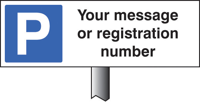 Verge Sign - Parking Your Message Here