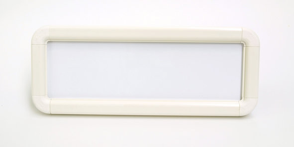 Suspended Frame 300x100mm White C/W Kit