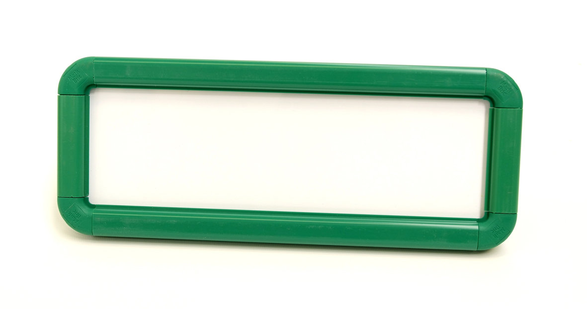 Suspended Frame 300x100mm Green C/W Kit