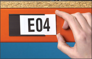 Magnetic Label Holder (Pack Of 100) 80x50mm