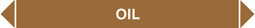 Flow Marker Pk Of 5 Oil Sign
