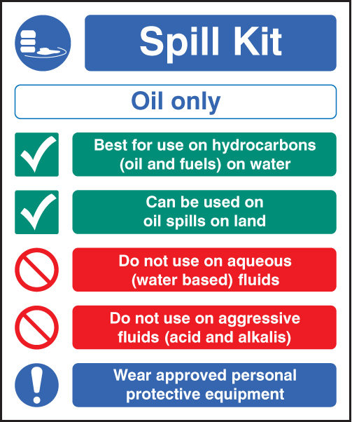 Spill Kit Oil Type Only