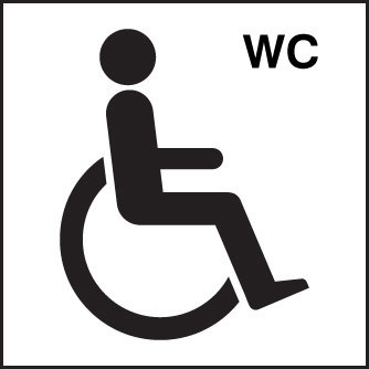 Disabled Wc Symbol Sign