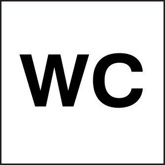 W C Sign
